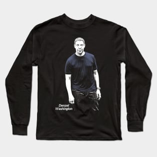 Denzel Washington Long Sleeve T-Shirt